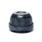 Multifunctionele brander grijze zeepsteen - 12,5 cm x 12 cm - Afbeelding 5