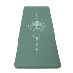 Yogi & Yogini Premium TPE yogamat levensboom groen -  – 61 cm x183 cm x 0.5 cm