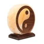 Zoutlamp Yin Yang met kabel en lamp -  ±22 cm x 19 cm x 10 cm - Afbeelding 4