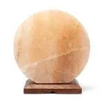 Zoutlamp maanfasen met snoer en lamp -  ±22 cm x 19 cm x 10 cm - Afbeelding 2