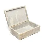 Tarot- of sieradendoos Levensboom zeepsteen – 15 cm x 10 cm - Afbeelding 3