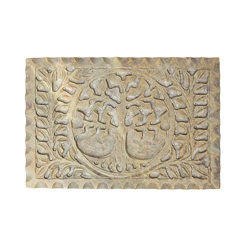 Tarot- of sieradendoos Levensboom zeepsteen – 15 cm x 10 cm - Afbeelding 2