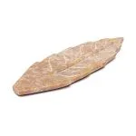 Wierookbrander bladvorm zeepsteen - 25 cm x 8 cm - Afbeelding 2