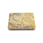 Wierookbrander Levensboom zeepsteen 10 cm x 10 cm