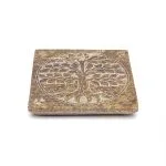 Wierookbrander Levensboom zeepsteen 10 cm x 10 cm - Afbeelding 4