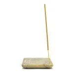 Wierookbrander Bloem des Levens zeepsteen - 10 cm x 10 cm - Afbeelding 3