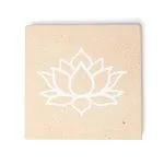 Wierookbrander lotus roze zandsteen - 10 cm x10 cm - Afbeelding 2