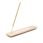Wierookhouder maanfasen roze zandsteen langwerpig - 25.5 cm x 5 cm - Afbeelding 2