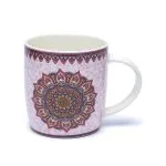 Theemok met zeef Mandala paars - 400 ml