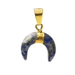 Hanger halve maan lapis lazuli - Afbeelding 3