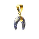 Hanger halve maan lapis lazuli - Afbeelding 2