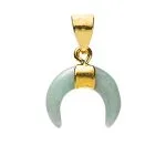 Hanger halve maan amazoniet - Afbeelding 3