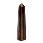 Tijgeroog obelisk -  ± 7,5 cm  - 10 cm - Afbeelding 2