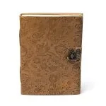 Notitieboek mystieke symbolen met kunstleren omslag - ± 13 cm x 18 cm