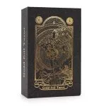 Goudfolie Tarot Set met Boek - Geschenkdoos -13.5 cm x 8.5 cm x 4.5 cm
