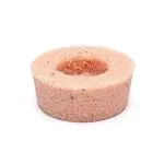 Waxinelichthouder rond rozenkwarts  ± 9 cm x 3 cm - Afbeelding 2