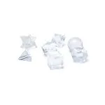 Bergkristal heilige geometrie set 7-delig -  ± 2 cm - Afbeelding 2