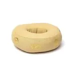 Klankschaalkussen 7 chakra’s beige M - 17 cm x 6 cm - Afbeelding 3