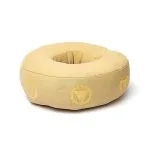 Klankschaalkussen 7 chakra’s beige L -  21 cm x 7.5 cm