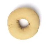 Klankschaalkussen 7 chakra’s beige L -  21 cm x 7.5 cm - Afbeelding 2