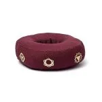 Klankschaalkussen 7 chakra’s aubergine S -  13 cm x 5 cm - Afbeelding 3