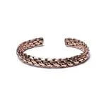 Schakelarmband bronskleurig