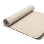 Yogi & Yogini PVC yogamat beige  61 cm x 183 cm x 0,5 cm