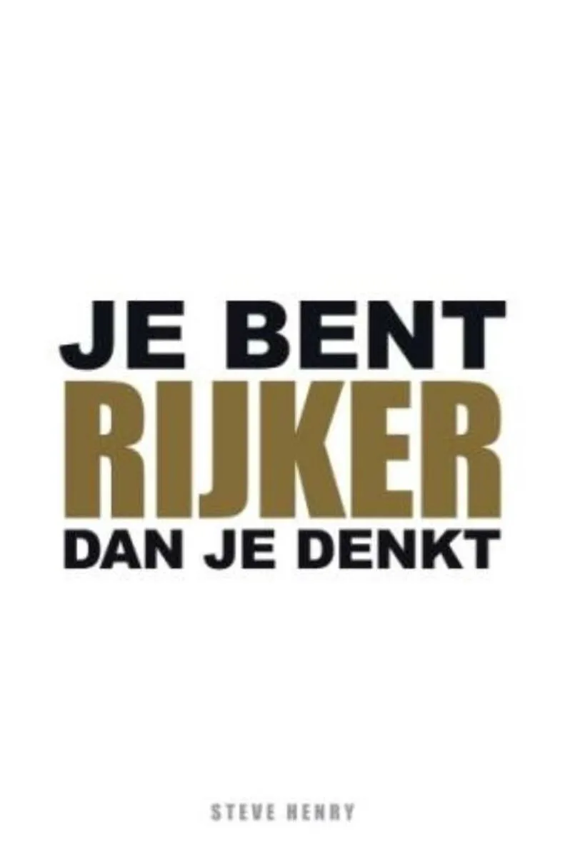 798x1200 Je bent rijker dan je denkt - Afbeelding 1