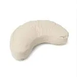 Meditatiekussen halve maan beige biokatoen (OCS) -  37 cm x 17 cm x 13 cm