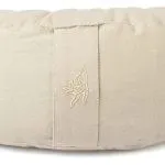 Meditatiekussen halve maan beige biokatoen (OCS) -  37 cm x 17 cm x 13 cm - Afbeelding 2