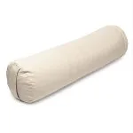 Meditatiekussen bolster beige biokatoen (OCS) -  60 cm x 16 cm