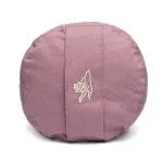 Meditatiekussen bolster lila biokatoen (OCS) -  60 cm x 16 cm - Afbeelding 2