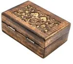 Boutique Trukado - Houten Levensboom Doosje 15 cm x 10 cm - handgemaakt - Afbeelding 3