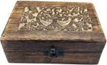 Boutique Trukado - Houten Levensboom Doosje 15 cm x 10 cm - handgemaakt - Afbeelding 2