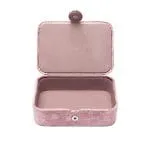 Sieraden / tarotdoos fluweel lila met Mandala -  11 cm x 15,5 cm x 5 cm - Afbeelding 3