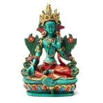 Groene Tara resin - 15 cm