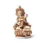 Saraswati beeld ivoorkleurig - ±10 cm