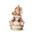 Saraswati beeld ivoorkleurig - ±10 cm - Afbeelding 2