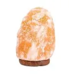 Zoutlamp met snoer en lamp -  ± 16 cm - 20 cm - 2000 á   3000 gram