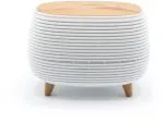 Aromatherapie Futuristisch Geribbeld - USB - Kleurverandering - Afstandsbediening - 400 ml