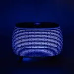 Aromatherapie Futuristisch Geribbeld - USB - Kleurverandering - Afstandsbediening - 400 ml - Afbeelding 4