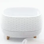 Aromatherapie Futuristisch Geribbeld - USB - Kleurverandering - Afstandsbediening - 400 ml - Afbeelding 9