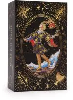 Goudfolie Tarot Kaarten Set in Luxe Bewaardoos - Laat De Magie Beginnen - Tarotkaarten met boekje - Tarot Deck - Tarot Kaarten Engels Met Uitleg