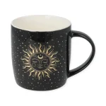 Theemok set Zon en Maan zwart - 400 ml - Afbeelding 3