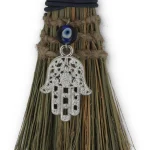 Heksenbezem evil eye & Hand of Fatima - 20 cm x 10 cm - Afbeelding 2