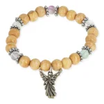 Engelen armband aartsengel Metatron elastisch - Diameter kraal – ± 0.6 cm