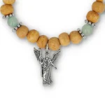 Engelen armband aartsengel Raphaël elastisch - Diameter kraal – ± 0.6 cm - Afbeelding 2