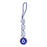 Boze Oog Beschermingsamulet met Seleniet - Ø3.5 cm x 20 cm