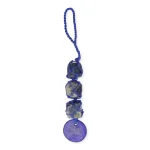 Boze Oog Beschermingsamulet met Sodaliet– Ø3.5 cm x 20 cm - Afbeelding 2