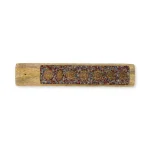 Wierookhouder 7 Chakra's gemengde chakrastenen mangohout - ± 25 cm x 7 cm x 1 cm - Afbeelding 2
